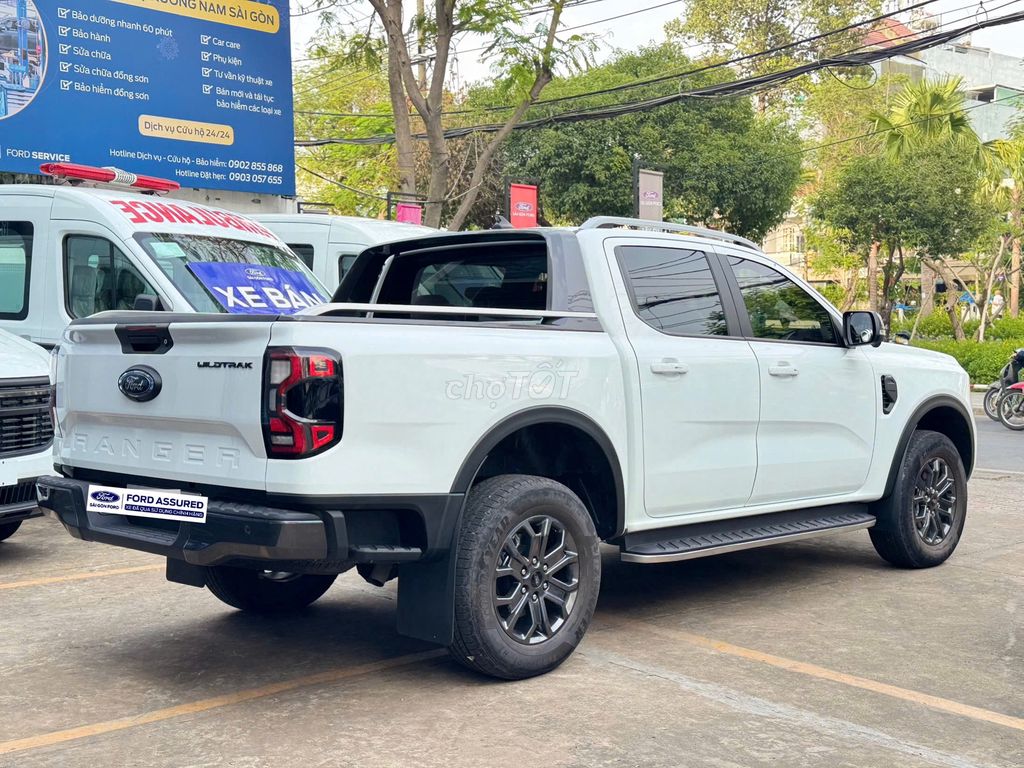 Ford Ranger Wildtrak 2024 Trắng 13.900 km. Mua bán Ô tô tại Quận 10 Tp Hồ Chí Minh được đăng bởi Trần Hoàng Long hình 10