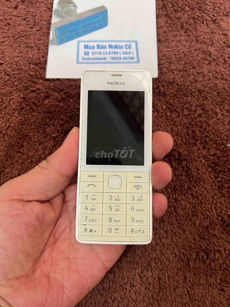 515 White nguyên zin hàng FPT nguyên tem. Mua bán Điện thoại tại Quận 10 Tp Hồ Chí Minh được đăng bởi Mua Bán Nokia Cổ hình 1