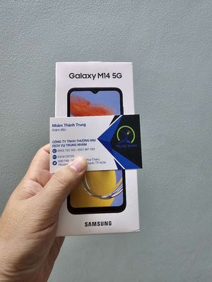 Samsung Galaxy M14 5G Bạc 4-64GB mới 100% seal