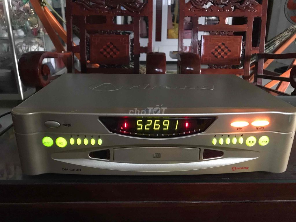 Đầu đĩa Karaoke Ariang DH3600 Vàng đồng. Mua bán Tivi, Âm thanh tại Huyện Đất Đỏ Bà Rịa - Vũng Tàu được đăng bởi Thiện Lành hình 1