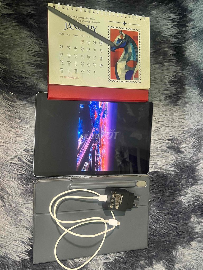 Samsung Galaxy Tab S9 FE 128GB Xám 95%. Mua bán Máy tính bảng tại Quận 12 Tp Hồ Chí Minh được đăng bởi  Hưng hình 1