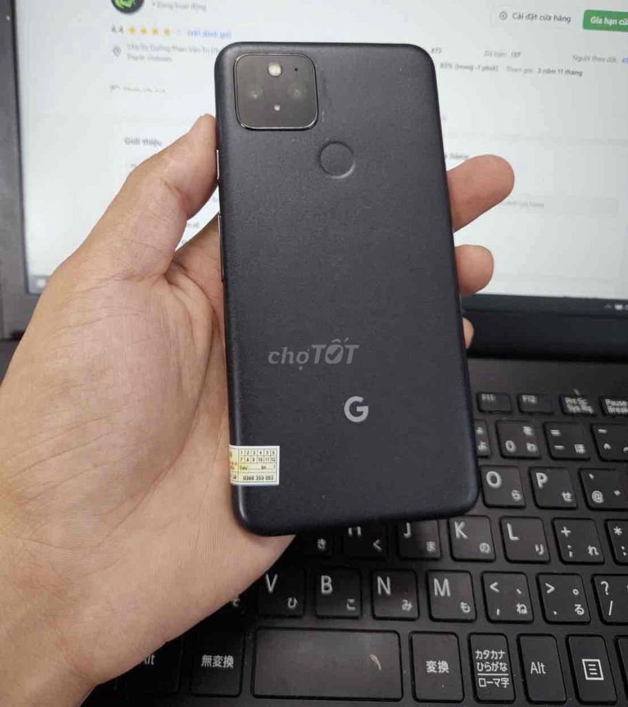 Google Pixel 5 128GB Đen. Mua bán Điện thoại tại Quận Bình Thạnh Tp Hồ Chí Minh được đăng bởi AN MOBILE hình 1