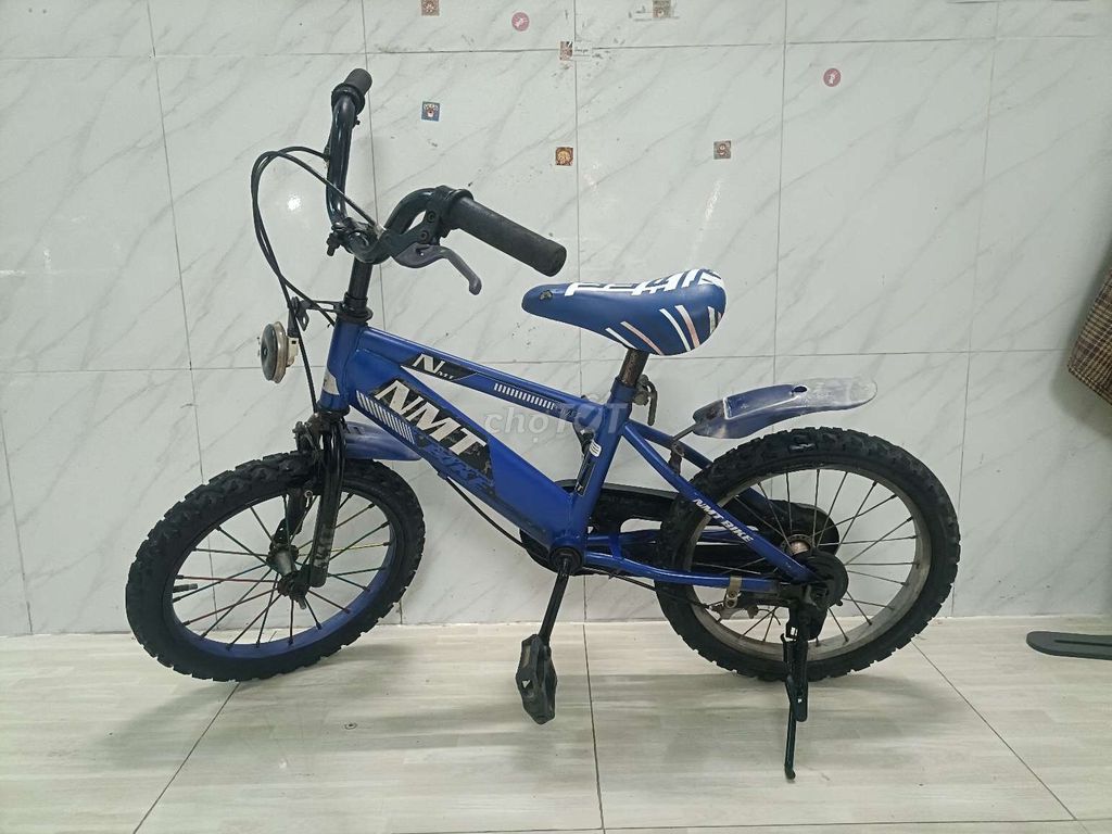 Xe đạp trẻ em 16 inch NMT Blue bé 5-7t