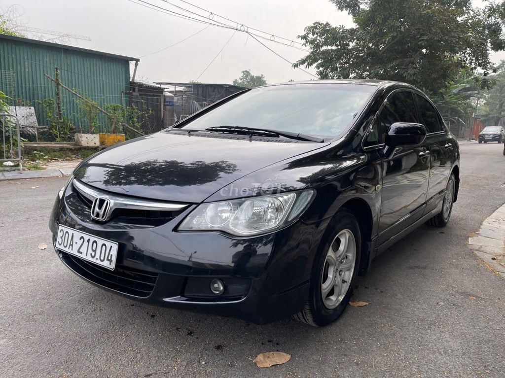 Honda Civic 2009 Đen 120000 km. Mua bán Ô tô tại Quận Hà Đông Hà Nội được đăng bởi vinhhb hình 1