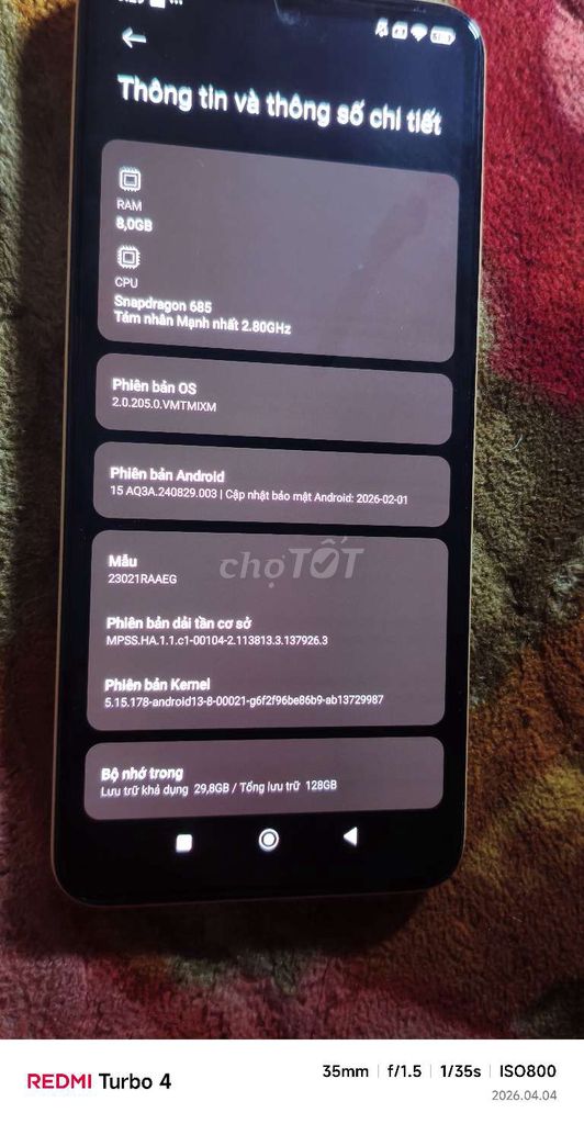 Xiaomi Redmi Note 12 8GB/128GB. Mua bán Điện thoại tại Huyện Tiên Du Bắc Ninh được đăng bởi Ba Hiennguyen hình 1