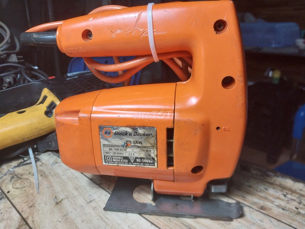 Máy cưa lọng Black & Decker Cam 250W. Mua bán Đồ chuyên dụng, Giống nuôi trồng tại Huyện Hóc Môn Tp Hồ Chí Minh được đăng bởi Lưu trần trùng dương  hình 1