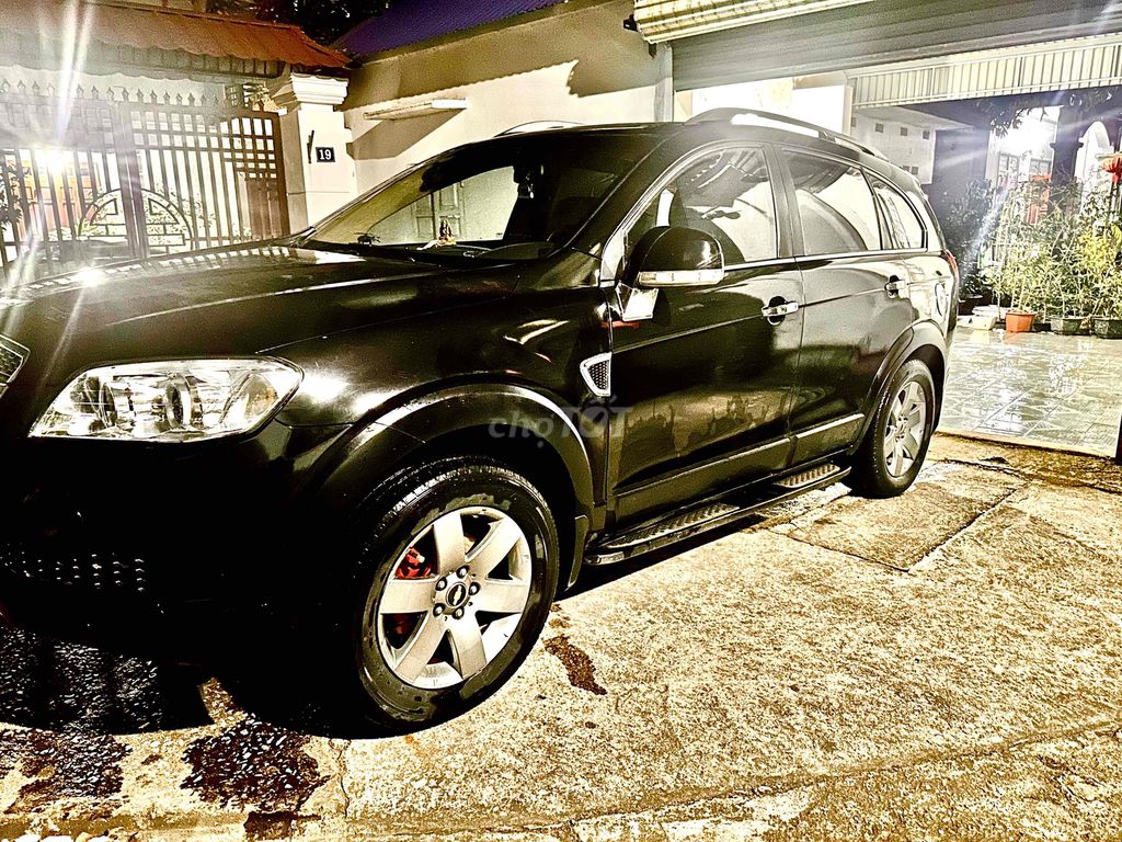 Chevrolet Captiva 2009 LTZ 7 chỗ Đen. Mua bán Ô tô tại Thành phố Thái Nguyên Thái Nguyên được đăng bởi Long hình 3