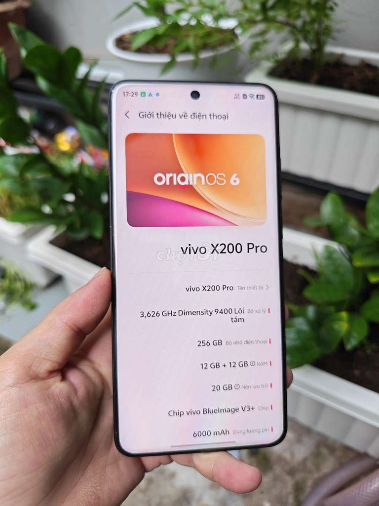 Vivo X200 Pro 256GB Đen. Mua bán Điện thoại tại Quận Gò Vấp Tp Hồ Chí Minh được đăng bởi Linh hình 1