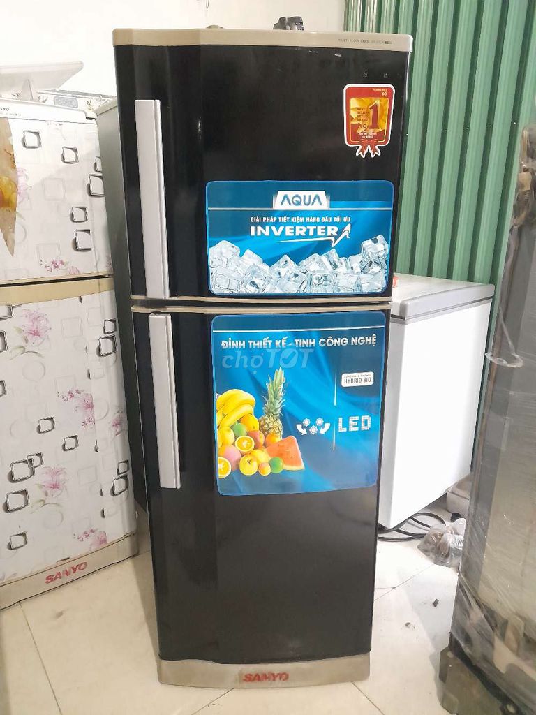 Thanh lí tủ lạnh SANYO 180L CÒN ĐẸP ĐANG XÀI TỐT