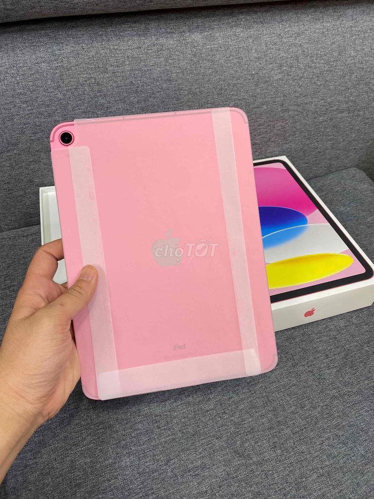 IPad Gen 10 Pink 64GB Wifi+ 5G New BH 12TH TGDĐ