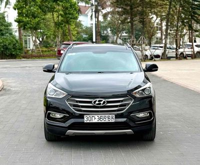 Hyundai Santafe 2017 Bản phun kịch Đen