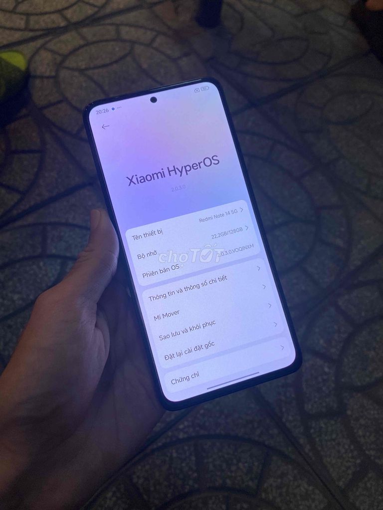 redmi note 14 5g rom quốc tế 128g. Mua bán Điện thoại tại Quận Ninh Kiều Cần Thơ được đăng bởi phước sang hình 1