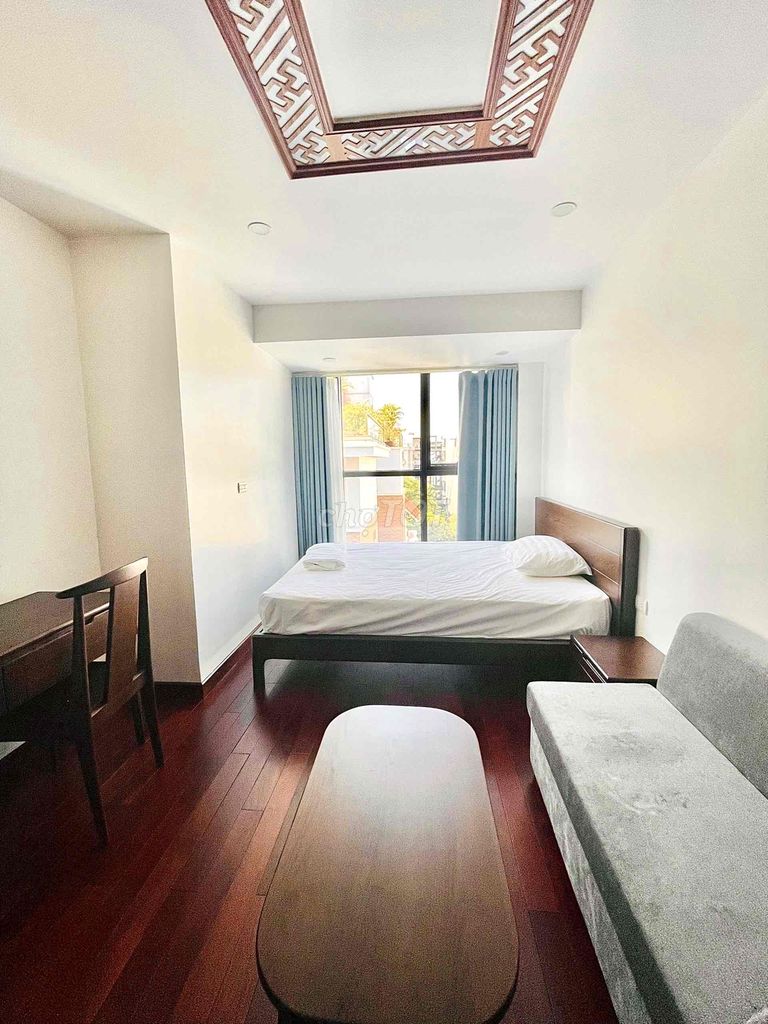 Cho thuê căn hộ 1 ngủ phố trung tâm Trần Phú bao điện nước, dọn dẹp