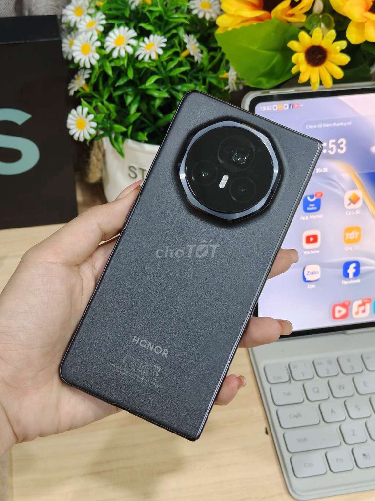 Honor Magic V3 512GB Quốc Tế Máy đẹp . Mua bán Điện thoại tại Quận Bình Thạnh Tp Hồ Chí Minh được đăng bởi D2Tmobile hình 1