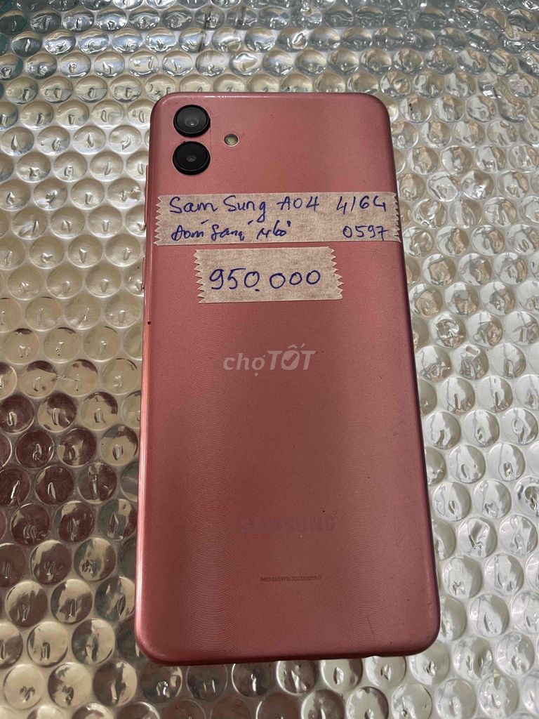 Samsung galaxy A04 Ram4/64gb Pin5000. Mua bán Điện thoại tại Quận Ninh Kiều Cần Thơ được đăng bởi Cầm Đồ Anh Quý hình 1