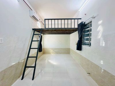 CHO THUÊ PHÒNG CÓ GÁC - MÁY LẠNH - CỬA SỔ THOÁNG NGAY CVPM QUANG TRUNG