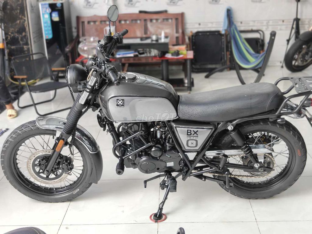 GPX Bixton 150 2018 29 тыс. км, хороший спор о сумке автомобиля