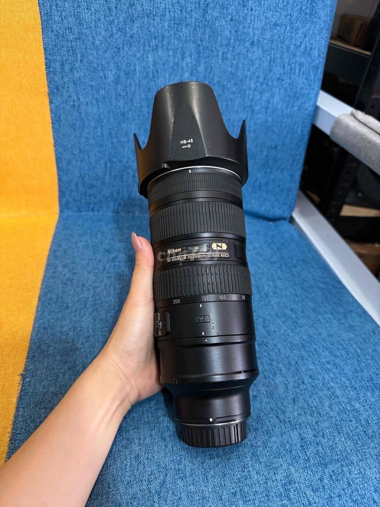 Nikon 70-200 F2.8 VR II cày ngon lành giá rẻ. Mua bán Máy ảnh, Máy quay tại Quận Bình Thạnh Tp Hồ Chí Minh được đăng bởi CAMUS  hình 1