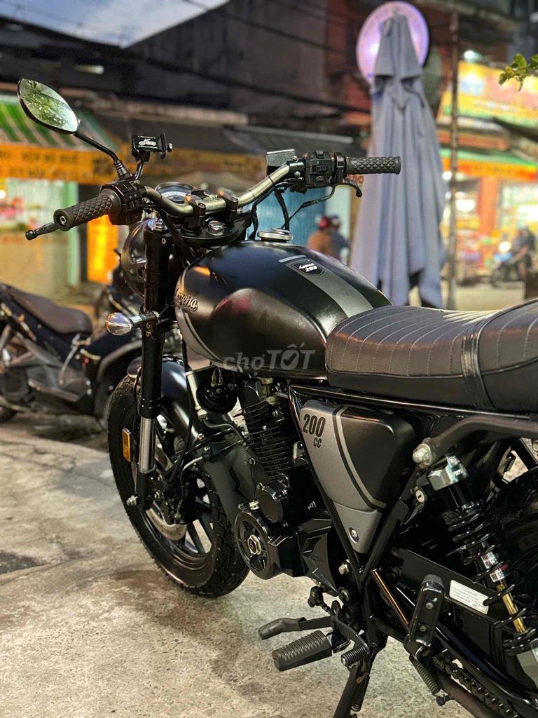 GPX Legend 200 2020 Đen Xám 28000 KM. Mua bán Xe máy tại Quận Bình Tân Tp Hồ Chí Minh được đăng bởi Việt Motor Bình Tân hình 8