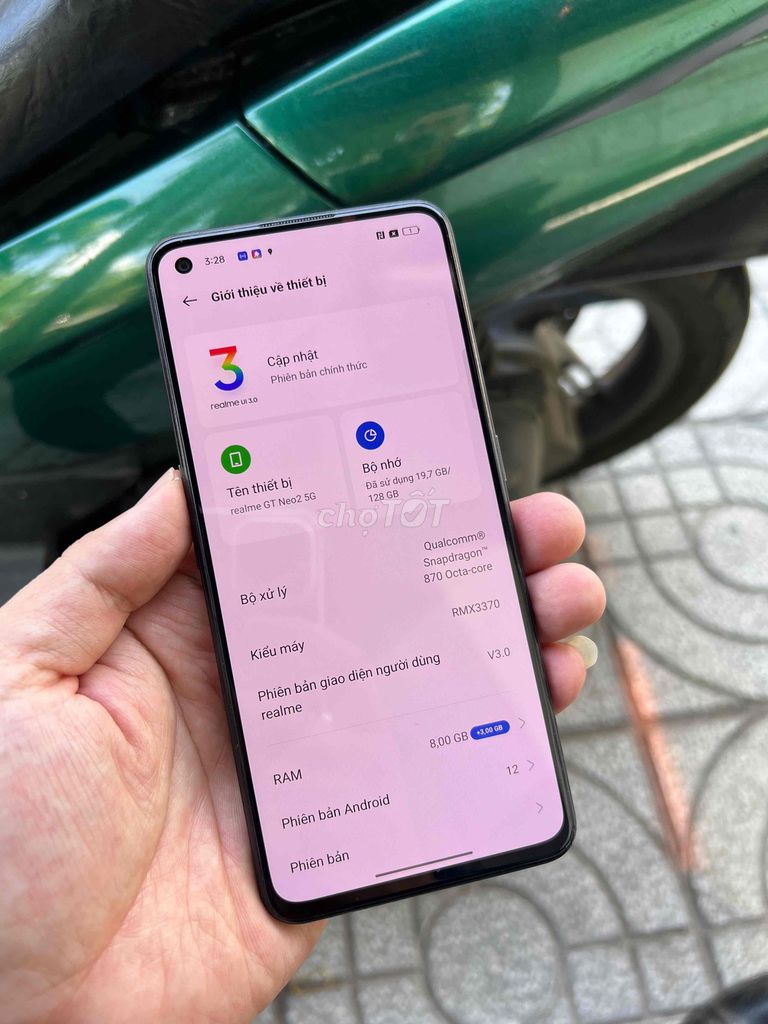 Realme GT Neo 2 5G 8GB/128GB Xanh. Mua bán Điện thoại tại Quận 5 Tp Hồ Chí Minh được đăng bởi ManhQuynh hình 1