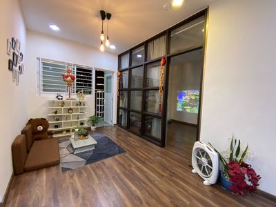 Cho thuê căn hộ 60m2(2pn+2wc) NTCB  . Đi Q1 và Bình thạnh 15p