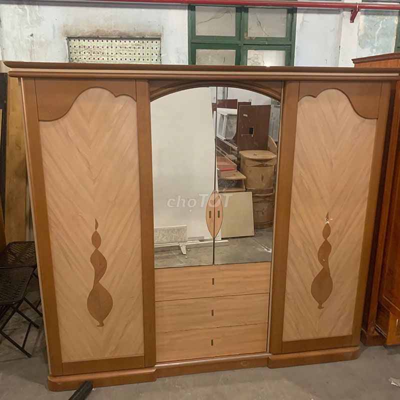 Tủ Quần Áo Gỗ Công Nghiệp 2m2x2m1 Mới 90%. Mua bán Tủ, kệ gia đình tại Quận Tân Phú Tp Hồ Chí Minh được đăng bởi Công Ty TNHH TM DV INKPRO hình 1