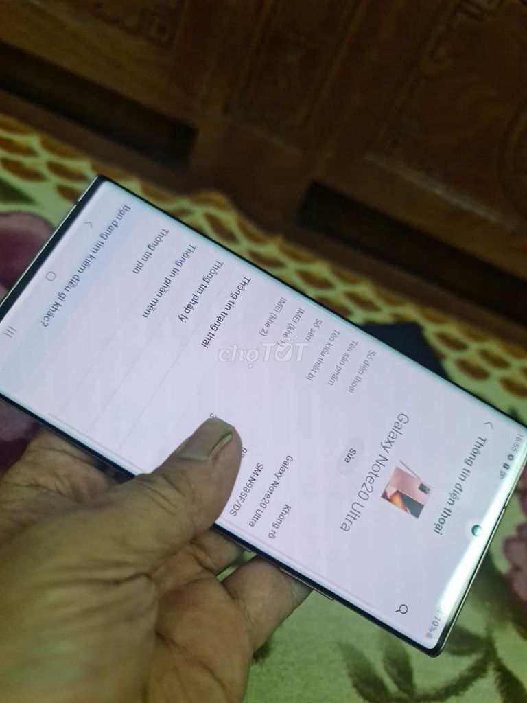 Samsung Note 20 Ultra 256GB Vàng đồng. Mua bán Điện thoại tại Quận Hoàng Mai Hà Nội được đăng bởi Lưu Tuấn hình 1