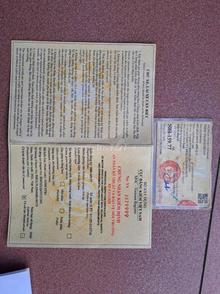 Thanh lý xe tải Jac N200 MB _ Thùng dài 4,4m. Mua bán Xe tải, xe ben tại Quận 12 Tp Hồ Chí Minh được đăng bởi Mr Thọ hình 3