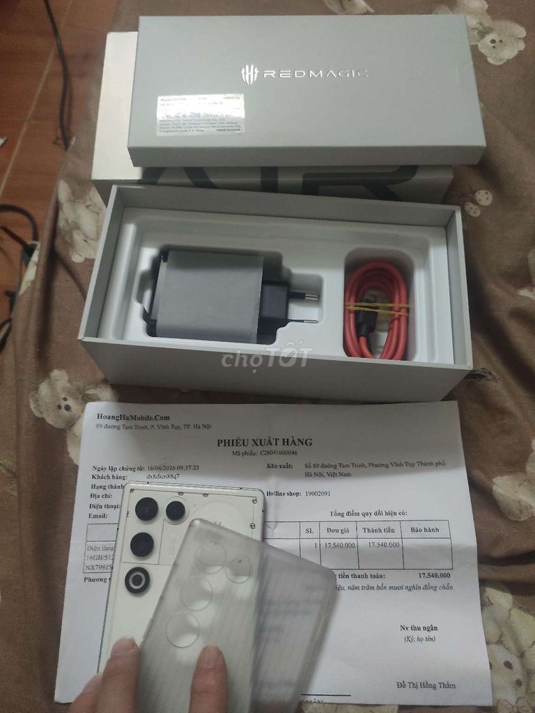 Redmagic 11 Air 16GB/512GB Full box. Mua bán Điện thoại tại Quận Nam Từ Liêm Hà Nội được đăng bởi Phạm Hùng hình 1