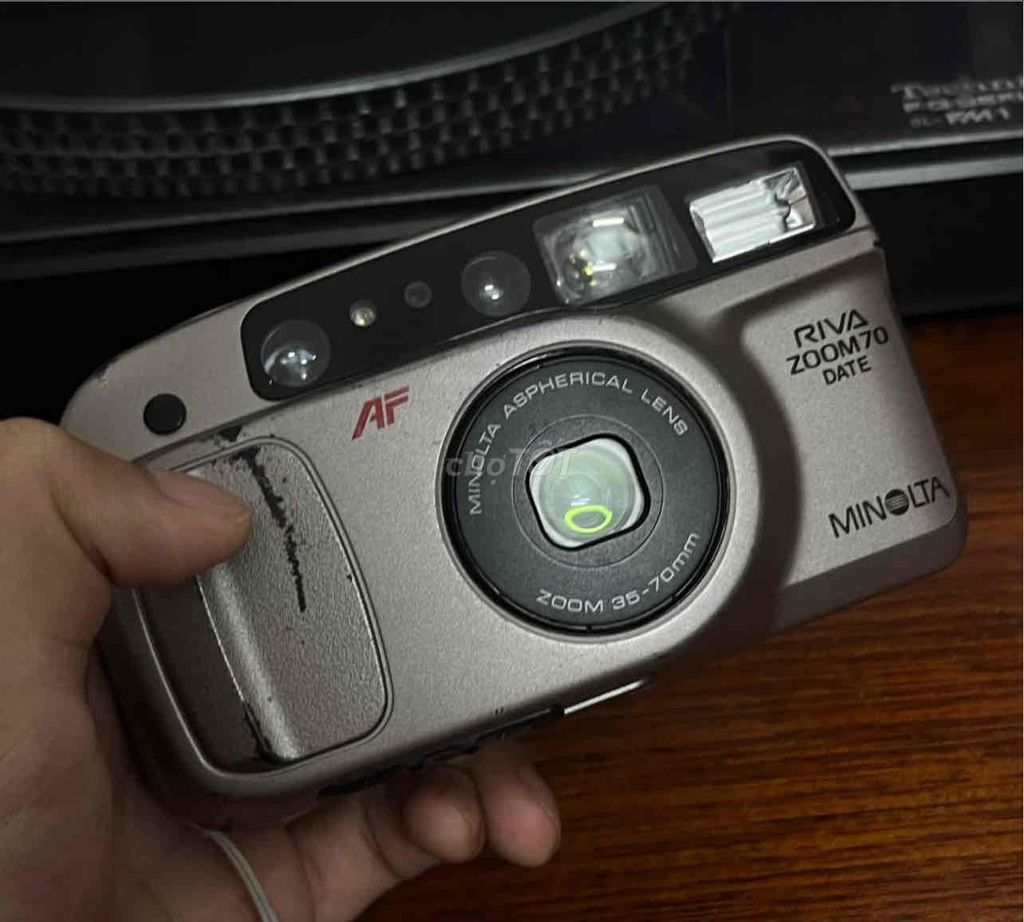 Máy ảnh Minolta Riva Zoom 70 Date. Mua bán Máy ảnh, Máy quay tại Quận Ba Đình Hà Nội được đăng bởi Quỳnh Anh hình 1