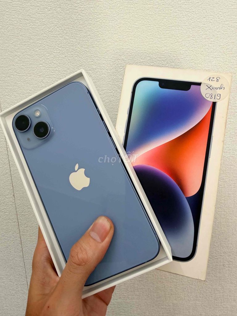 iPhone 14 128GB CBH 10/2026 FULLBOX. Mua bán Điện thoại tại Huyện Nhà Bè Tp Hồ Chí Minh được đăng bởi Minh hình 1