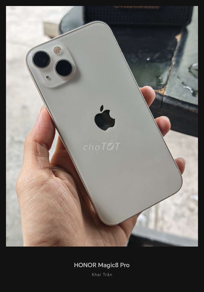 Apple iPhone 13 128GB Trắng 90%. Mua bán Điện thoại tại Thành phố Nha Trang Khánh Hòa được đăng bởi Khai Trần hình 1