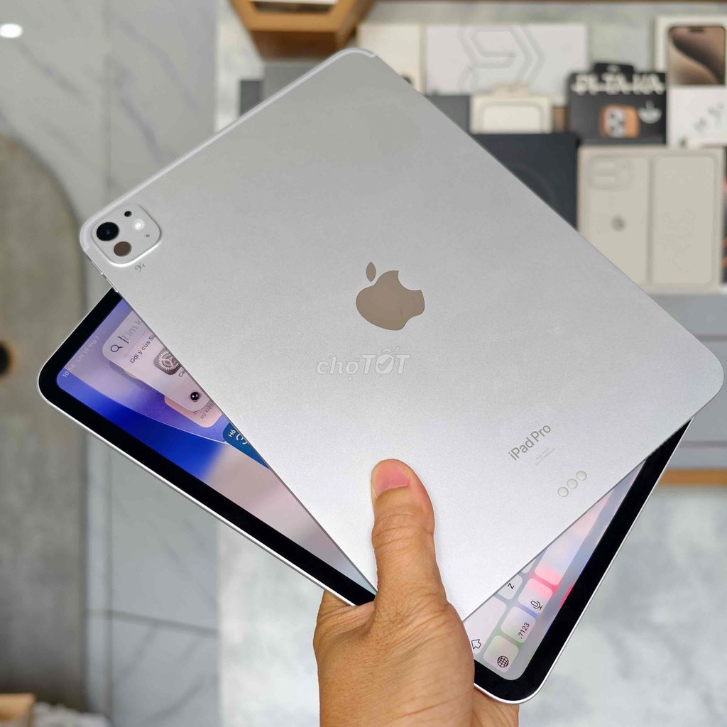 iPad Pro M4 256GB Wifi Bạc Zin 100%. Mua bán Máy tính bảng tại Quận Gò Vấp Tp Hồ Chí Minh được đăng bởi StoreUS hình 1