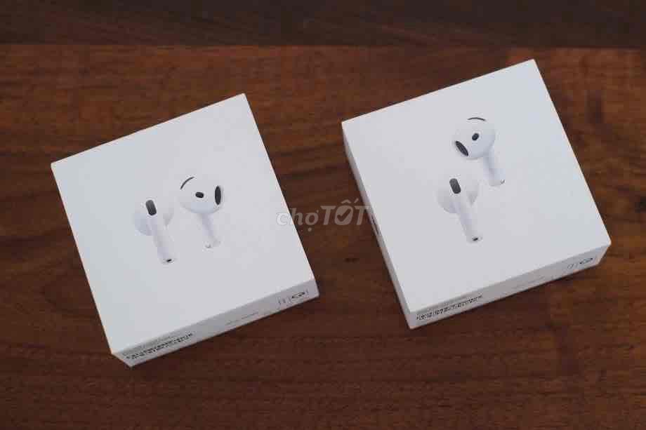 Tai nghe Apple AirPods 4 Nguyên Seal, bảo hành TGD. Mua bán Tivi, Âm thanh tại Thành phố Dĩ An Bình Dương được đăng bởi XVuong hình 1
