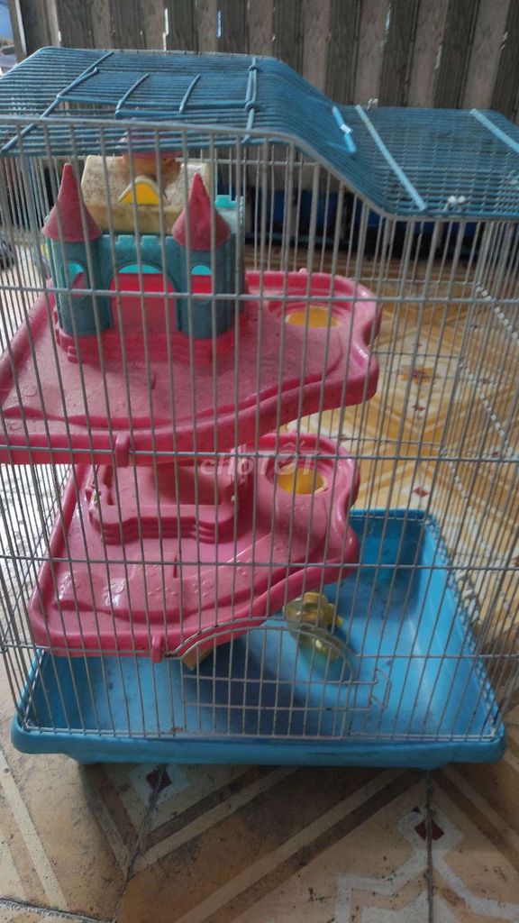 Thanh Lý Hàng Tồn: Lồng Lâu Đài 2 Tầng Cho Hamster