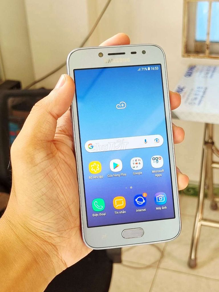Samsung J2 Pro Bạc. Mua bán Điện thoại tại Quận Hải Châu Đà Nẵng được đăng bởi Lộc Roy hình 1