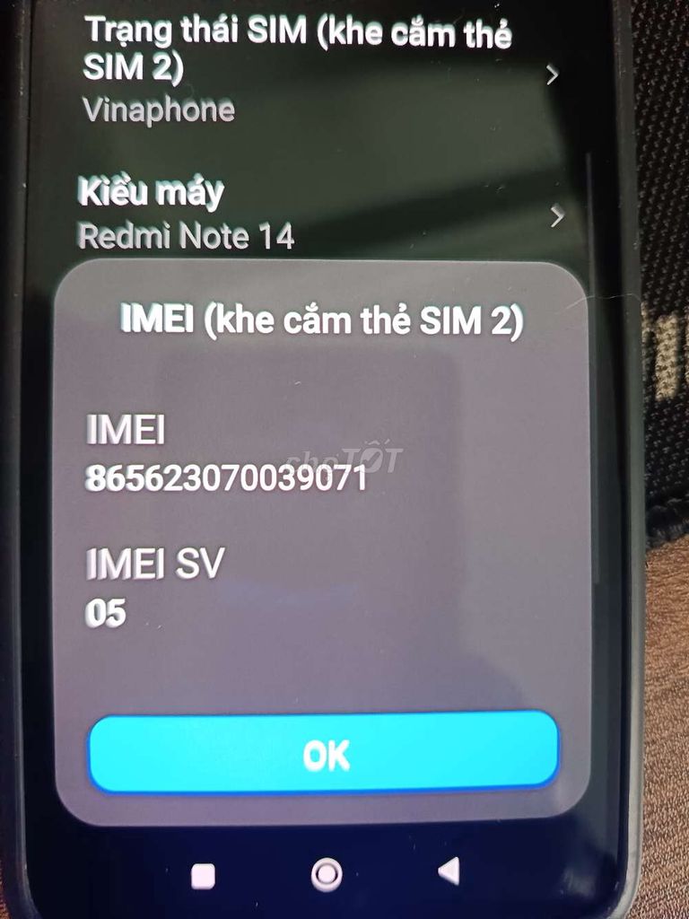 Redme Note 14 chính hãng