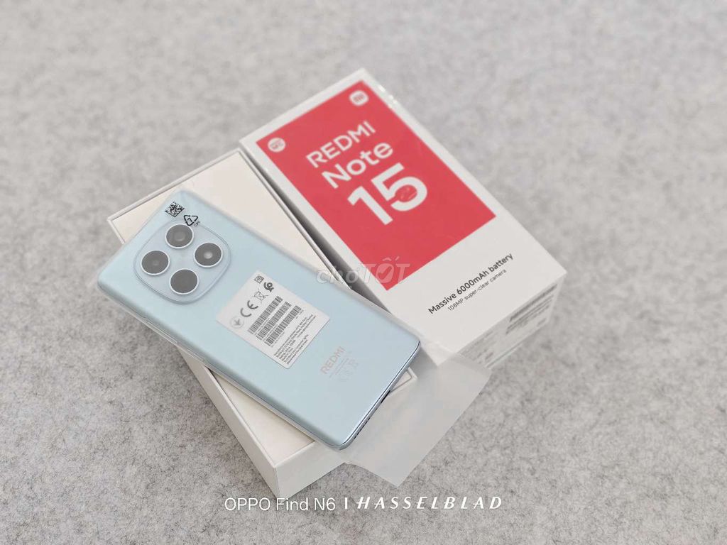 Xiaomi Redmi Note 15 128GB Xanh. Mua bán Điện thoại tại Quận Ninh Kiều Cần Thơ được đăng bởi Lê Khang hình 1