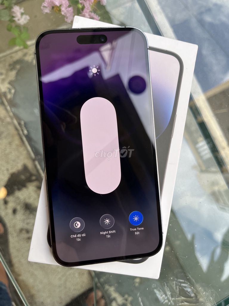iPhone 14 Pro Max 256GB VN/A pin 93 Tím Mới . Mua bán Điện thoại tại Quận Phú Nhuận Tp Hồ Chí Minh được đăng bởi Phúc  hình 1