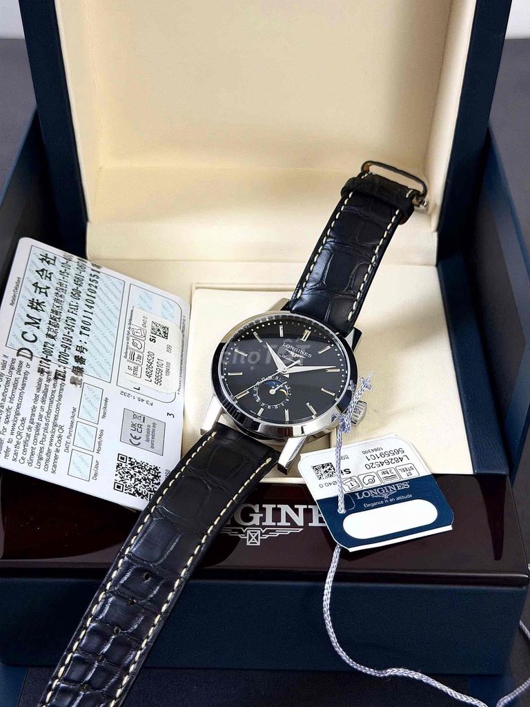 Longines Heritage Monphase L4.826.4.52.0 40mm. Mua bán Đồng hồ tại Quận Hoàng Mai Hà Nội được đăng bởi tuấn ninh  hình 1