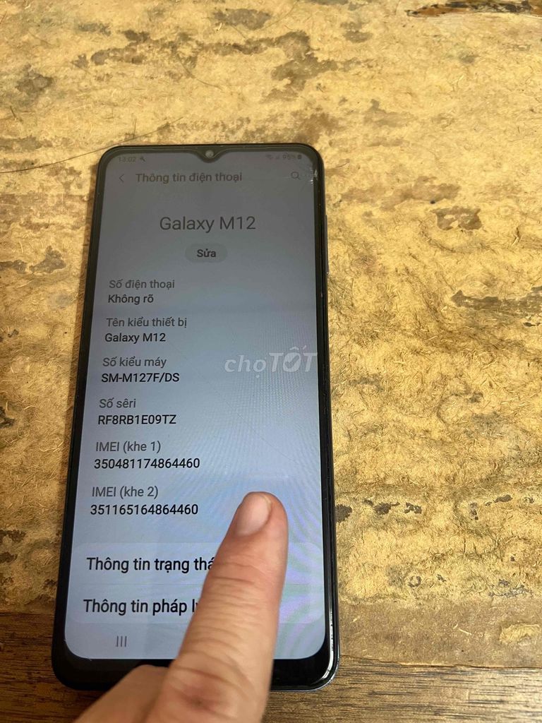 Samsung Galaxy M12 4GB/64GB Xanh. Mua bán Điện thoại tại Quận Tân Bình Tp Hồ Chí Minh được đăng bởi quyền hình 1