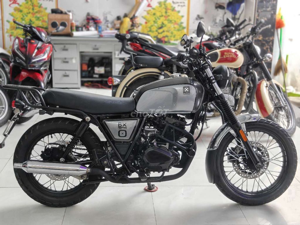 GPX Bixton 150 2018 29 тыс. км, хороший спор о сумке автомобиля