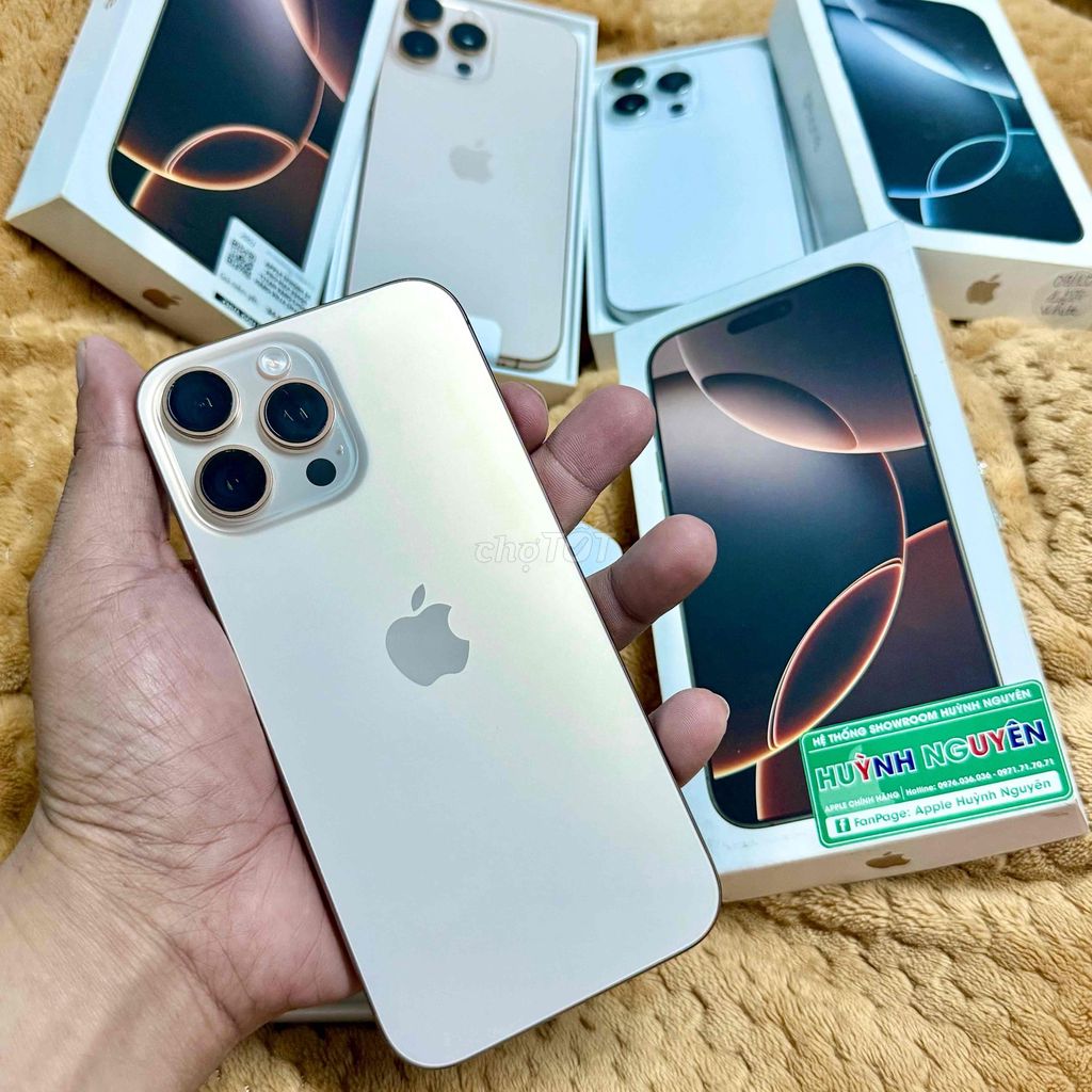 iPhone 16 Pro Max 256GB Vàng VN/A pin 97 ios 18.5. Mua bán Điện thoại tại Thành phố Bến Tre Bến Tre được đăng bởi Tiệm Nhà Táo hình 1