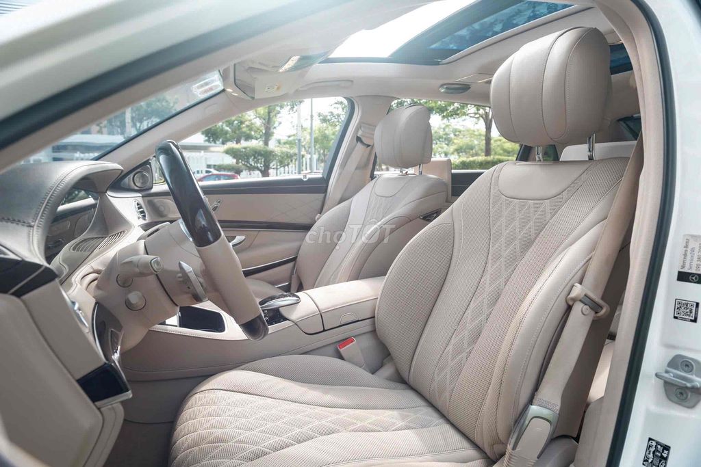 Mercedes - Maybach S450 model 2018 - Trắng Kem. Mua bán Ô tô tại Quận 7 Tp Hồ Chí Minh được đăng bởi Thật Nguyễn LongAnh Auto hình 9
