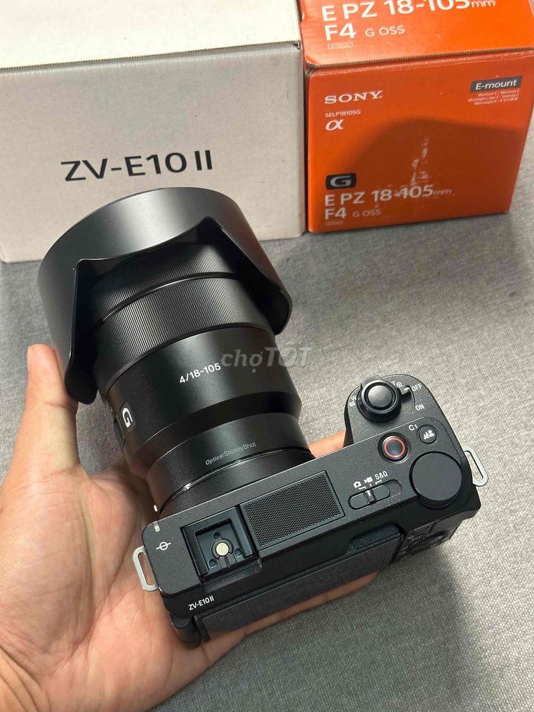 Sony ZV-E10 Mark II + SEL 18-105 F4 Fullbox 99%