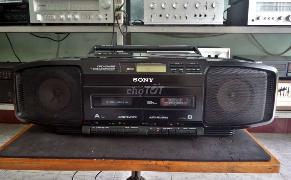Đài Cassette Sony CFD- DW93