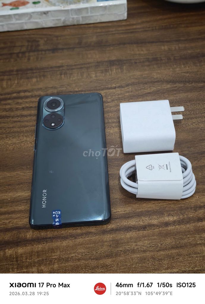 Honor 50 8/256 Xanh Quốc Tế sạc cáp có ship COD. Mua bán Điện thoại tại Quận Hoàng Mai Hà Nội được đăng bởi Trần Ngọc Hiếu hình 1