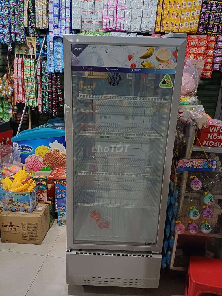 Tủ mát Aqua AQF-400N 340L Trắng. Mua bán Tủ lạnh tại Huyện Trảng Bom Đồng Nai được đăng bởi Văn Nguyễn hình 1