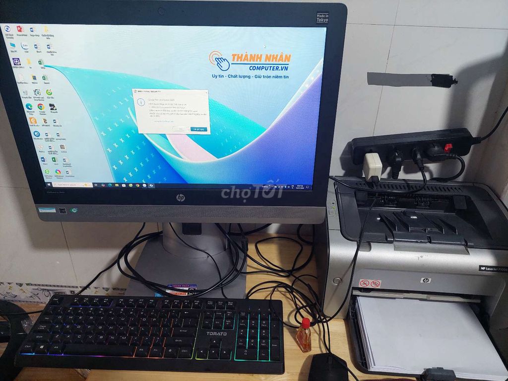 HP LaserJet P1006 Đen Bạc. Mua bán Đồ dùng văn phòng tại Thị xã Bến Cát Bình Dương được đăng bởi Bao Quang hình 1