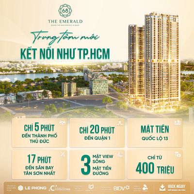 Bảng giá đợt mở bán mới căn hộ The Emerald 68, chiết khấu độc quyền. Mua bán căn hộ/chung cư tại Thành phố Thuận An Bình Dương được đăng bởi Võ Đình Nguyên